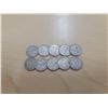 Image 1 : 10 Canadian silver dimes