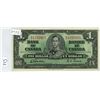 Image 1 : 1937 Bank of Canada $1.00 One dollar bill