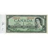 Image 1 : 1954 Canada $1.00 one dollar *devil's face* M/A prefi