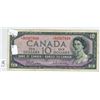 Image 1 : 1954 Canada $10.00 ten dollar bill - replacement note *