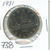 Image 1 : 1981 Canada $1.00 one dollar