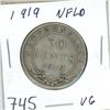 Image 1 : 1919 Newfoundland 50¢ fifty cent piece