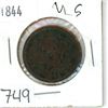 Image 1 : 1844 1¢ one cent