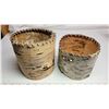 Image 1 : Two Birch Baskets