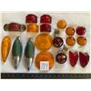 Image 1 : Assortment of clearance lights, glass and plastic