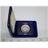 Image 1 : 1972 Voyageur Nickel Dollar. Housed in its original blue clamshell case of issue. Specimen. Bright W