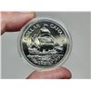 Image 2 : 1979 Griffon Silver Dollar. Commemorates the 300th Anniversary of the first voyage by a commercial s