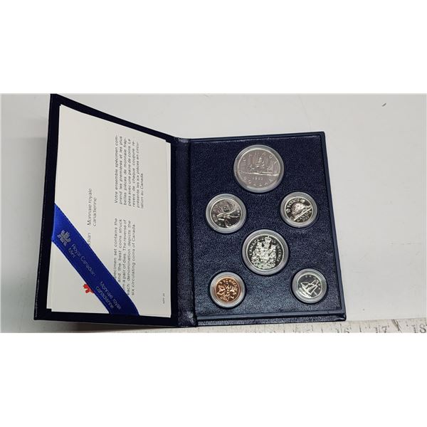 1983 Specimen Set. 6-coin set in case of issue.