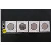 Image 1 : Canada Lot of 4 - 1976,75,75,74 - 50 Cent Coins