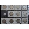 Image 2 : Canada Lot of 11 - 1967-1944 - Silver 50 cent coins