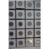 Image 2 : Canada Lot of 20 - 1953-1960 - 5 cent coins