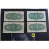 Image 2 : Canada Lot of 4 - 25 cent notes, 1900 (Courtney x 1. Boville x 3)