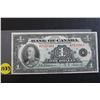 Image 1 : Canada 1935 One Dollar Note Osborne/Towers VF20