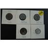 Image 1 : World Lot of 5 coins