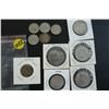 Image 1 : US Lot of 11 - 1923S Half Dollar, 1972-76 Half Dollar (x3), 1979 One Dollar, 5 cents (x6)