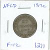 Image 1 : Newfoundland. 1917c Silver 25 Cents. The first 25 Cents issued for the colony. Minted at the Ottawa 
