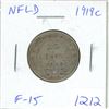 Image 1 : Newfoundland. 1919c Silver 25 Cents. The last 25 Cents issued for the colony. Minted at the Ottawa M