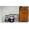 Image 1 : Oil Tins and Automotive Tins