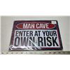 Image 1 : "Man cave" sign - 8x10