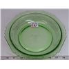 Image 1 : Green Depression glass Serving bowl