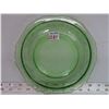 Image 2 : Green Depression glass Serving bowl