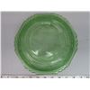 Image 3 : Green Depression glass Serving bowl