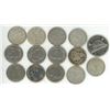Image 1 : 13 USA & Canadian Dimes -1941-1995 + 1960 Canadian Nickel