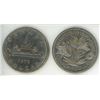Image 1 : 1975 Canadian Dollar & 1870-1970 Manitoba Canada Dollar