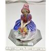 Image 1 : Royal Doulton Bona China "Monica" Figurine with Mirror