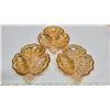 Image 1 : Orange Snack Plates (3)