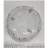 Image 7 : Glass Cake Platter and Starburst Crystal Bowl