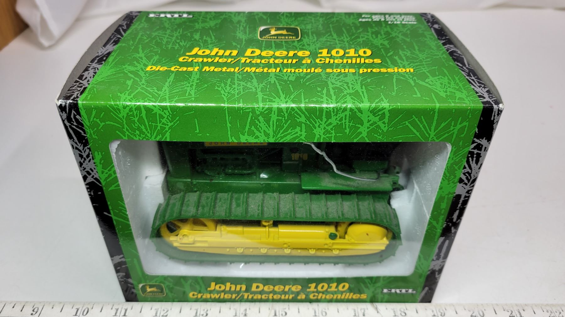1960's Ertl John Deere 1010 Crawler Bulldozer-1/16th Scale In Original Box! | #440187835 1960's Ertl John Deere 1010 Crawler Bulldozer-1/16th Scale In Original Box! | #440187835
