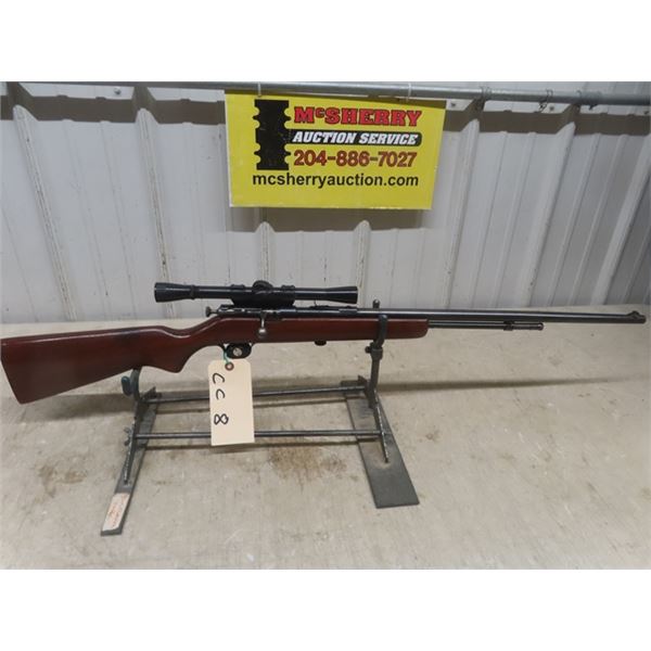 Hiawatha 22 Cal S.L.LR. BA 24" with Weaver 84 Scope + 