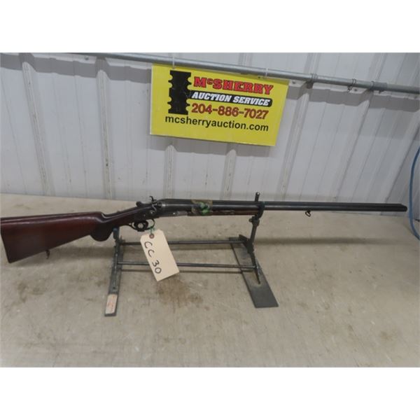 unk- 12 Gauge DB 29" with Exterior Hammer - Taped Wound 