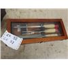 Image 3 : Heritage Carving Set with Case + Original Store Box 