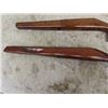 Image 3 : 2 Wooden Stocks ; 1 Monte Carlo & with with Grooved in Pistol 