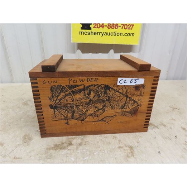 Wooden Ammo Crate - Dovetail 8" x 10" x 16" 