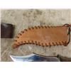 Image 9 : 2 Hunting Knives - Both with Holsters ; Schrade USA 10" & ? Spain 10.5" 