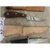 Image 3 : 3 Hunting Knives with Holsters ; (2) 10" & (1) 9" 