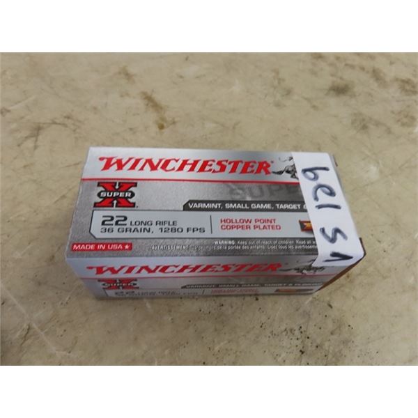 Winchester 22 Long Rifle Ammo - 500 Rounds-