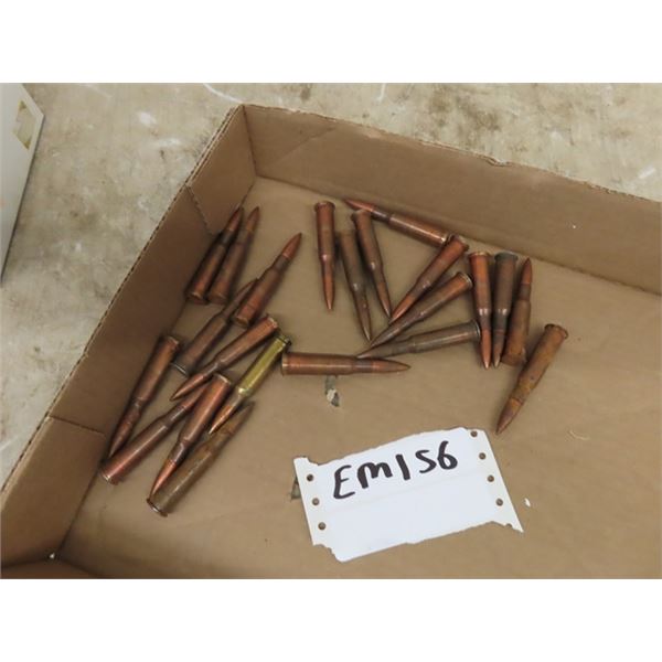 No Package Rifle Ammo - 22 Rounds  WE DO NOT SHIP AMMO