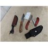 Image 1 : 2 Hunting Knives - Quality - Both with Holsters - 1 is a Set - 