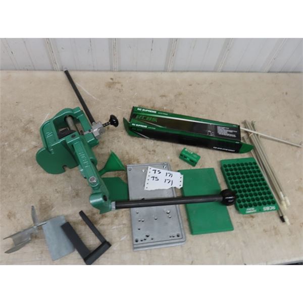 RCBS Reload Press Model RCIV with Accessories, Reload Tubes 