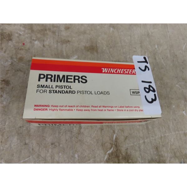 Winchester Small Pistol Primers - 1000 Primers -  WE DO 