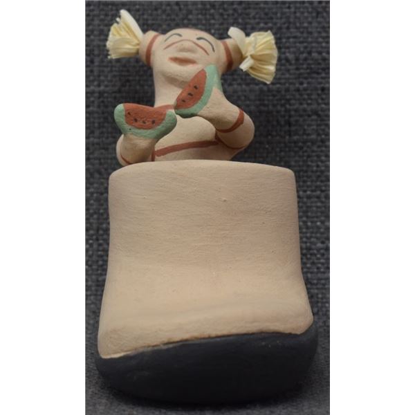 JEMEZ INDIAN POTTERY CLOWN