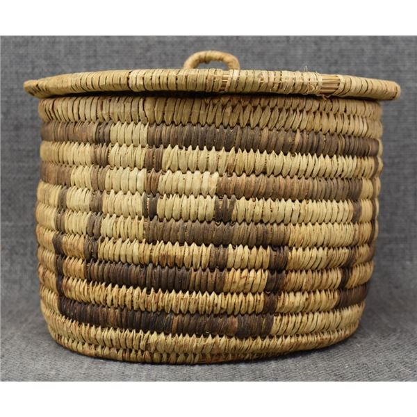 PAPGO INDIAN LIDDED BASKET
