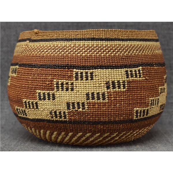 HUPA INDIAN BASKETRY BOWL