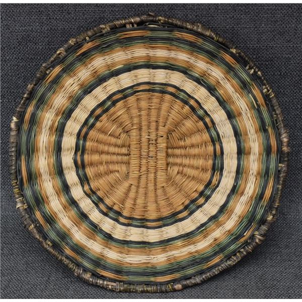 HOPI INDIAN BASKETRY PLAQUE