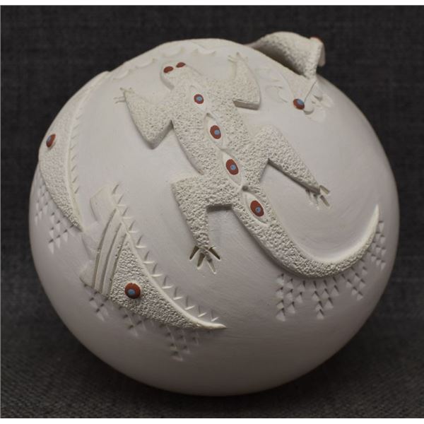 ACOMA INDIAN POTTERY JAR