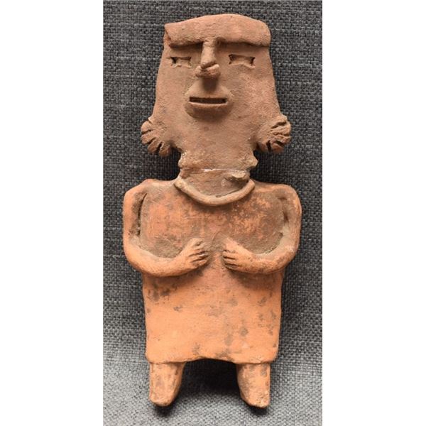 PRECOLUMBIAN STLYE POTTERY FIGURE